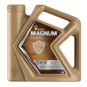 5/30 Magnum Maxtec Rosneft   4л. п/синт. API SL/CF Масло моторное/кор.4шт./(ст.5/30 Magnum Super)NEW
