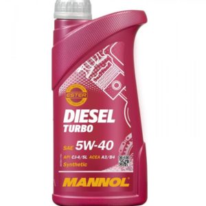 5/40 Diesel Turbo MANNOL   1л. синт. API CI-4/SL Масло моторное /кор.20шт./