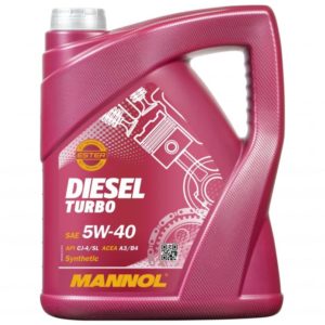 5/40 Diesel Turbo MANNOL   5л. синт. API CI-4/SL Масло моторное /кор.4шт./
