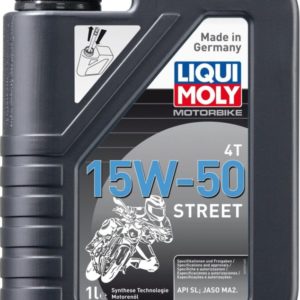 4T 15/50 Motorbike Street LIQUI MOLY   1л. синт. API SL Масло моторное для мото /кор.6шт./