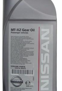 75/80 МТ-XZ Gear Oil NISSAN   1л. Масло трансмиссионное  (пласт.канистра) /кор.24шт./