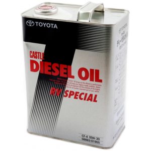 10/30 Diesel Oil RV Special TOYOTA   4л. мин. API CF-4 Масло моторное /кор.6шт./ ж/б