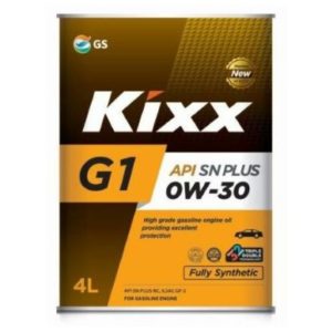 0/30 G1 Plus Kixx  4л. синт. API SN/CF Масло моторное