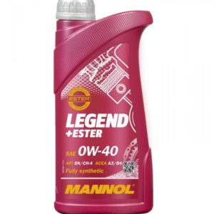 0/40 Legend+Ester MANNOL   1л. синт. API SM/CF Масло моторное /кор.20шт./